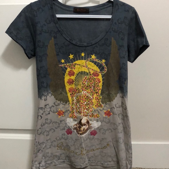 Paco Chicano by Christian Audigier tee shirt size medium - Picture 1 of 11
